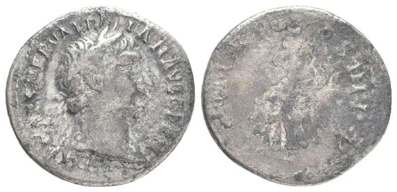 TRAJAN (98-117). Denarius.

Reference:

Condition: Very Fine

Weight =2.7 ...