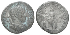 Elagabalus. A.D. 218-222. AR denarius

Reference:

Condition: Very Fine

Weight =2.9 gr
Heıght =18.2 mm