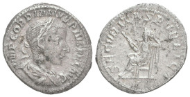 Gordian III. A.D. 238-244. AR antoninianus

Reference:

Condition: Very Fine

Weight =3.5 gr
Heıght =18.4 mm