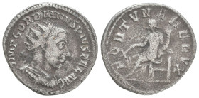 Gordian III. A.D. 238-244. AR antoninianus

Reference:

Condition: Very Fine

Weight =3.4 gr
Heıght =21.8 mm
