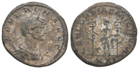 Severina. Augusta, A.D. 270-275. AE Antoninianus. 

Reference:

Condition: Very Fine

Weight =3.6 gr
Heıght =22 mm
