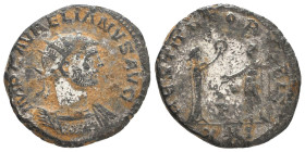 AURELIAN (270-275). Antoninianus.

Reference:

Condition: Very Fine

Weight =4.7 gr
Heıght =21.7 gr