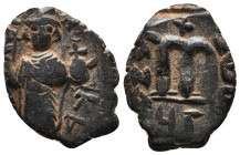 Arab Byzantine Coins,

Reference:

Condition: Very Fine

Weight =5gr
Heıght =23.5mm