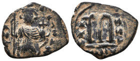Arab Byzantine Coins,

Reference:

Condition: Very Fine

Weight =3.4gr
Heıght =22mm