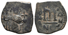 Arab Byzantine Coins,

Reference:

Condition: Very Fine

Weight =4.3gr
Heıght =19mm