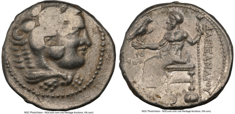 MACEDONIAN KINGDOM. Alexander III the Great (336-323 BC). AR tetradrachm (25mm, ...