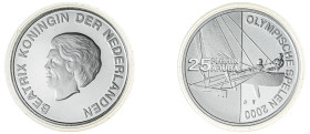 Aruba (Netherlands). Beatrix, 1980-2013. 25 Florin, 2000, Utrecht mint, 2000 Summer Olympics Sydney Series,
25.17g (KM21).

Uncirculated.