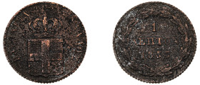 Greece. King Otto, 1832-1862. Lepton, 1833, First Type, Munich mint, 1.22g (KM13; Divo 29b).

Corrosion, very good.