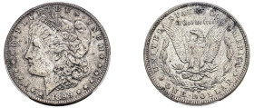 USA. Federal Republic, 1776-. “Morgan” Dollar, 1899 O, New Orleans mint (KM110).

Graded AU Details, Cleaned PCGS.