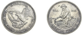 USA. Federal Republic, 1776-. One Oz AR, 1985, Engelhard - The American Prospector, 31.34g.

Marks on obverse, about extremely fine.