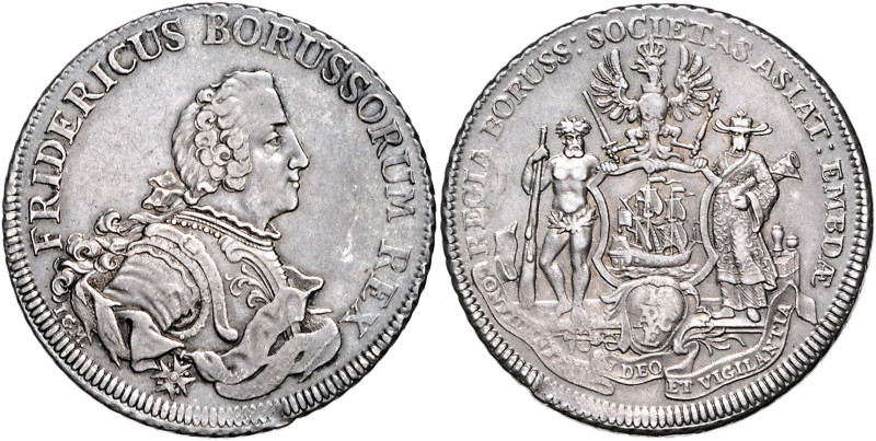 Brandenburg/-Preußen. 
Friedrich II. 1740-1786. Piaster o.J. ICM Aurich geprägt...