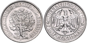 Weimarer Republik. 
5 Reichsmark 1931 F. Jaeger&nbsp;331. . 
vz-