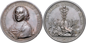 Haus Habsburg. 
Karl VI. 1711-1740. Bronzemedaille 1736 (v. Dassier) auf den Waffenstillstand zu Wien. Wurzbach&nbsp;2149, PiN&nbsp;1011. 54,6&nbsp;m...