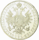 Haus Habsburg. 
Franz Joseph I. 1848-1916. Lot von 3 Stücken: Gulden 1859 A, 1860 A und 1861 A. Jaeger/Jaeckel&nbsp;328, Herinek&nbsp;524-526. . 
vz...