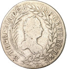 Haus Habsburg. 
Lots. Lot von 6 Stücken: Maria Theresia, Böhmen, 17 Kreuzer 1751, 20 Kreuzer 1758 u. 1759 (alle ss), Franz Joseph II., 5 Kronen 1908 ...
