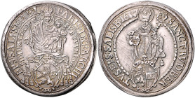 Salzburg, Erzbistum. 
Paris von Lodron 1619-1653. Taler 1637. Probszt&nbsp;1215, Davenport&nbsp;3504, Zöttl&nbsp;1488. Vs. leichte Kratzer. 
ss-vz