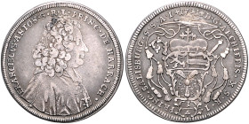 Salzburg, Erzbistum. 
Franz Anton von Harrach 1709-1727. 1/4 Taler 1711 mit Stern unter Brustbild (P.H. Müller). Zöttl&nbsp;2449. . 
ss