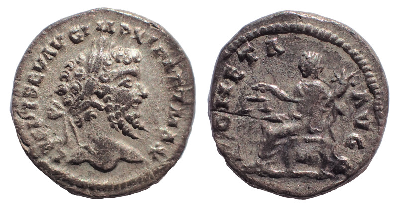 Septimius Severus. AD 193-211. AR Denarius 18 mm. 2.9 gm. Laodicea mint. Struck ...