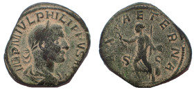 Philip I. AD 244-249. Æ Sestertius