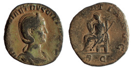 Herennia Etruscilla. Augusta, AD 249-251. Æ Sestertius 
