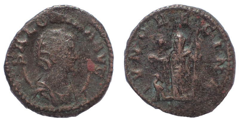 Salonina. Augusta, AD 254-268. Antoninianus 21 mm. 3.9 gm. Antioch mint. 7th-10t...
