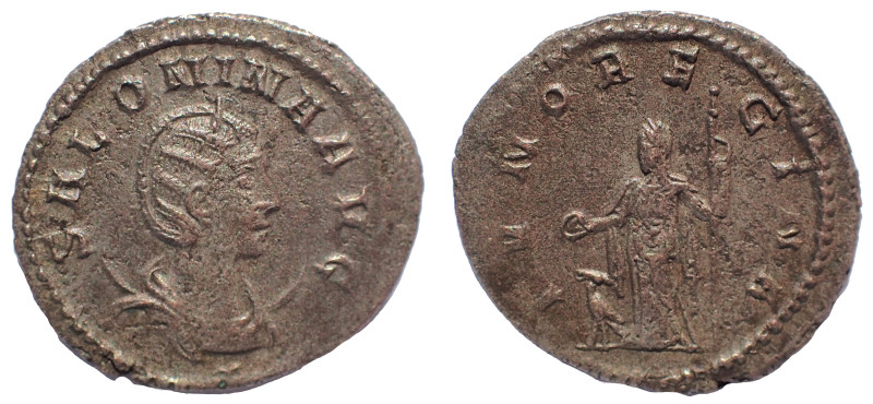 Salonina. Augusta, AD 254-268. Antoninianus 24 mm. 3.6 gm. Antioch mint. 7th-10t...