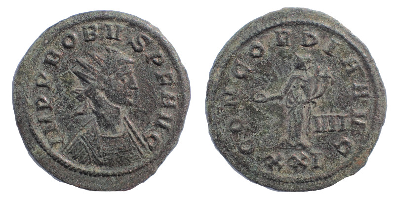 Probus. AD 276-282. Antoninianus 22 mm. 3.6 gm. Siscia mint, Obv: Radiate bust r...