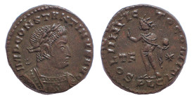Constantine the Great. (306-337 AD). Ae19. Lugdunum mint. FDC.