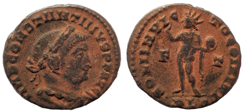 Constantine I, 307/310-337 AD. Æ Follis, 22 mm, 4.6 gm. Lugdunum (Lyon) mint. St...