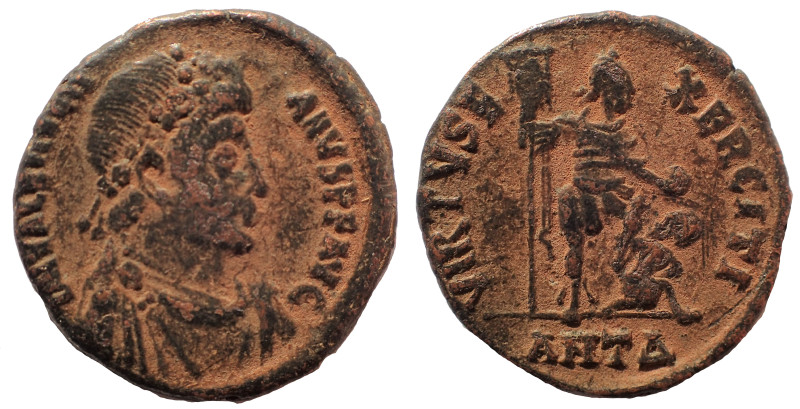 Valentinian II. 375-392 AD. Æ 24mm 5.6 gm. Alexandria mint. Struck 383-388 AD. D...