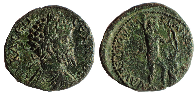 Moesia Inferior, Marcianopolis. Septimius Severus AD 193-211. AE 27 mm. 9.5 gm. ...