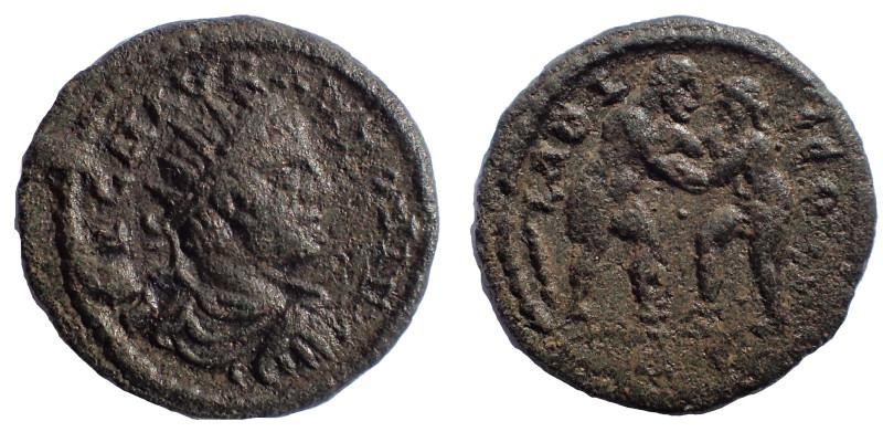 Syria, Laodicaea Ad Mare. Elagabalus, AD 218 - 222 AE ø 20mm 6.8 gm. Obv: IMP C ...