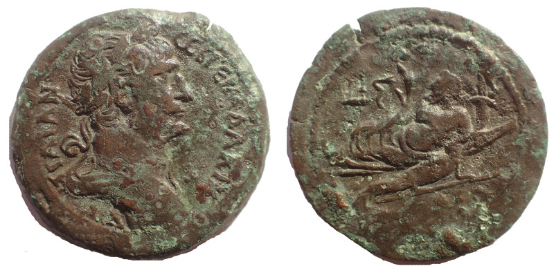 Egypt, Alexandria. Trajan. AD 98-117. Æ Drachm 34 mm, 23.0 gm. Dated RY 13 (AD 1...