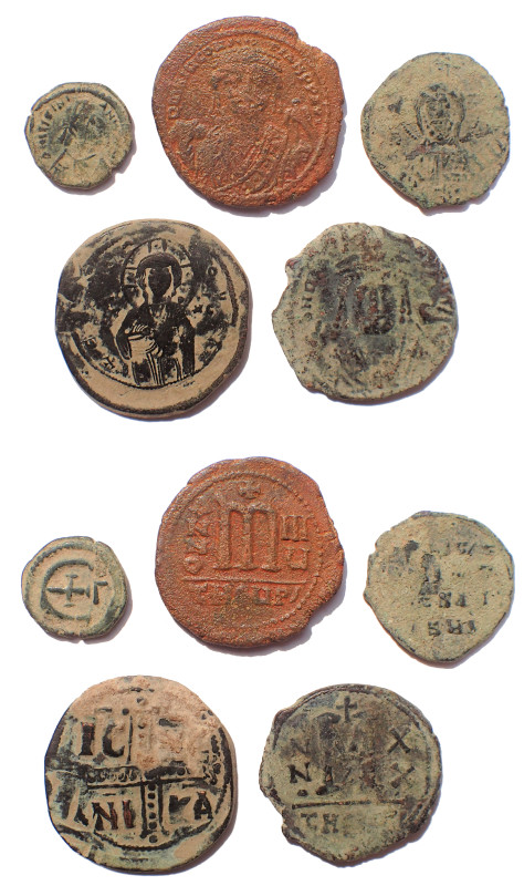 Lot of 5 Byzantine