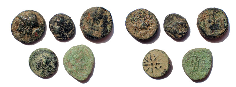 Lot of 5 Greek