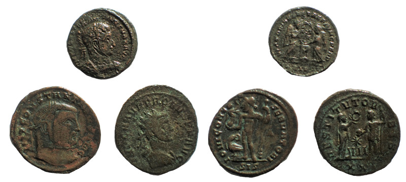 Lot of 3 Antoniniani: Probus (276-282) - BI Antoninianus Siscia mint. AD 282. 21...