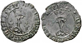 Reyes Católicos. Toledo. 1 blanca. (Cal. 676) (Seb. 871). 0,86 g. MBC.