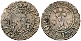 Reyes Católicos. Toledo. 1 blanca. (Cal. ¿675?) (Seb. 869). 1,06 g. Rara. BC+/MBC-.