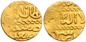 MAMELUKKEN, Al Zahir Sayf al din Abu Sa'id Khushqadam, 1461-1467, AV Dinar o.J. 3,39g.
GOLD, s/ss
Mitch.1189