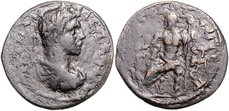 RÖMISCHES REICH, Severus Alexander, 222-235, AE 24, Kilikien, Stadt Anazarbus. B...