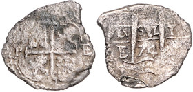 BOLIVIEN, Karl II., 1665-1700, Real 1674 P E, Potosi. 3,06g.
s
KM 23; C.-C.6521