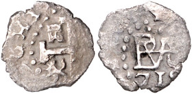 BOLIVIEN, Philipp V., 1700-1724 u. 1724-1746, 1/2 Real 1719, Potosi. 1,33g.
f.ss
KM 30; C.-C.7352