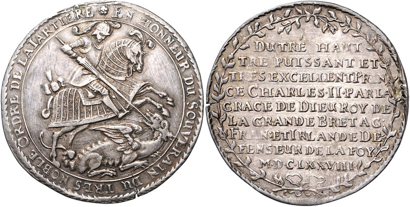 SACHSEN, Johann Georg II., 1656-1680, Taler 1678 nach zinnaischem Fuß, Dresden. ...