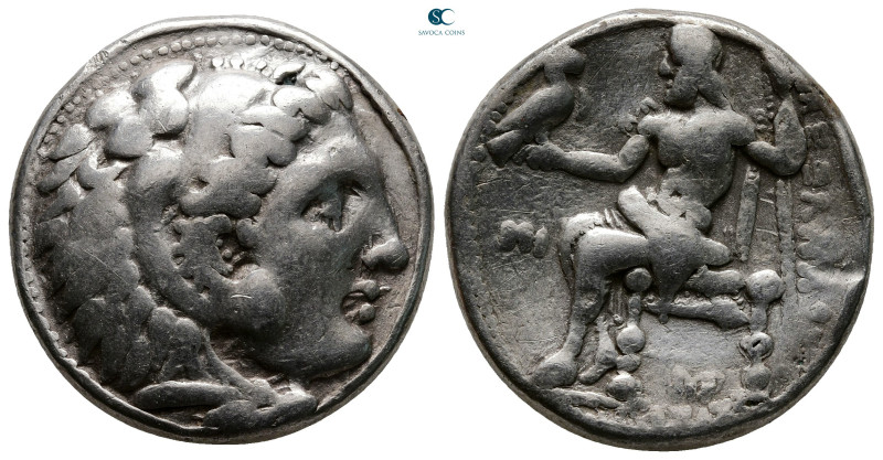 Eastern Europe. Imitations of Alexander III of Macedon 300 BC. 
Tetradrachm AR...