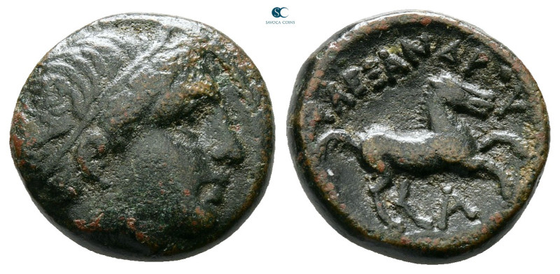 Kings of Macedon. Uncertain mint. Alexander III "the Great" 336-323 BC. 
Bronze...