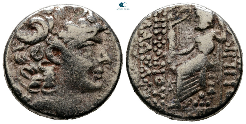 Seleukid Kingdom. Antioch on the Orontes. Philip I Philadelphos 95-75 BC. 
Tetr...