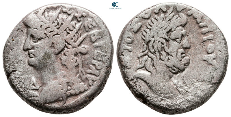 Egypt. Alexandria. Nero AD 54-68. 
Billon-Tetradrachm

25 mm, 12,66 g



...