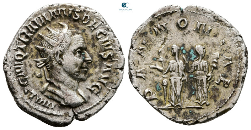 Trajan Decius AD 249-251. Rome
Antoninianus AR

22 mm, 3,78 g



Very Fin...