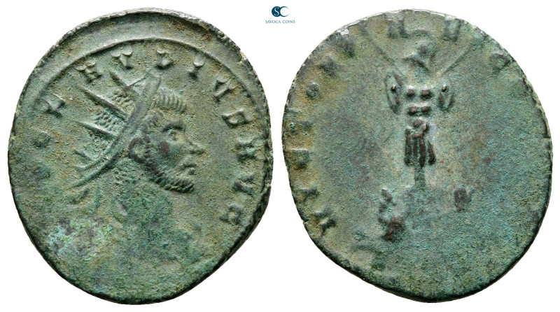 Claudius II (Gothicus) AD 268-270. Cyzicus
Antoninianus Æ

22 mm, 3,36 g

...