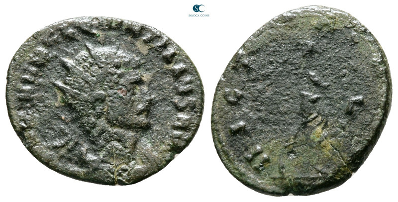 Quintillus AD 270. Rome
Antoninianus Æ

20 mm, 2,73 g



Fine